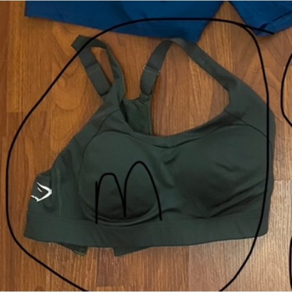 Gymshark Sports Bra Everest Green